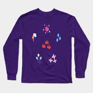 My little Pony - Elements of Harmony Cutie Mark Special Long Sleeve T-Shirt